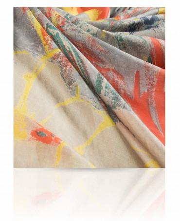 Палантин Женский SN-BIG.MACAO/BLUE.SILV